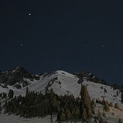 photo "Night in mountains"