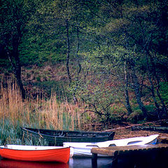 фото "Loch Lomond, Boats, Scotland"