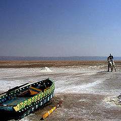 photo "Sailing and  Riding in a Salt Lake"