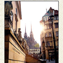 photo "Street of old Brno"