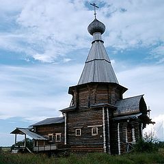 фото "Церковь в облаках"