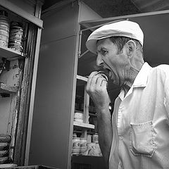 photo "a market photo about a fresh fish"