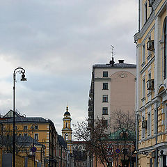 photo "From a serial "Moscow lanes ""