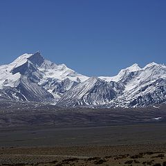 photo "Shisha-Pangma 8000 m peak Tibet"