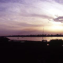 фото "Sun set by Nile"