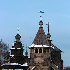 фото "Деревянные церкви Руси."