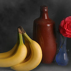 фото "Still life with Banana & Camelia"