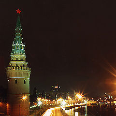 photo "Moscow walks. Night flight."