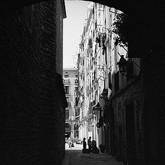 photo "Gothic quarter of Barcelona"