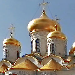 photo "Kremlin Cupolas – Annunciation Cathedral"