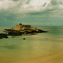 photo "Beach in Saint-Malo"