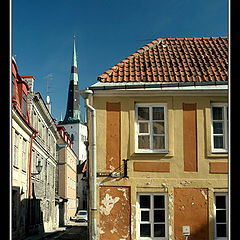 фото "Таллинн. Старый город. Церковь Олевисте."