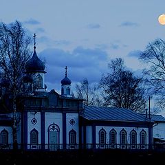 photo "In Russia there comes night"