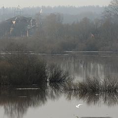 фото "Туманный вид на Воскресенскую слободу. Церкви: Иоа"