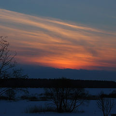 photo "Winter evening in Kalyazin"