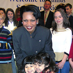 photo "US Secretary Doc.C.Rice visiting Vilnius"