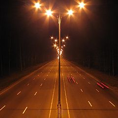 фото "Night road"