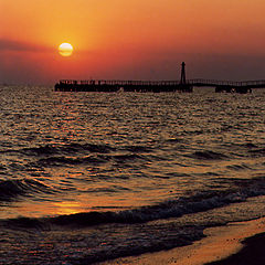 photo "Sunset on Black sea."