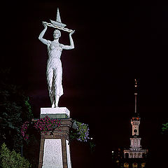 photo "Sculpture in night"