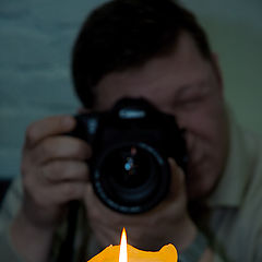 photo "Till the candle is lighting..."