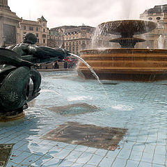 photo "Fountain on Trafalgar square"