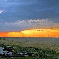 фото "Evening on pier"