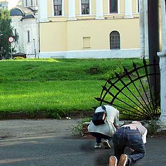 фото "Фотоохотники за работой"