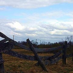 photo "Etude With The Fence"