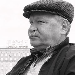 photo "The builder of communism on pension"