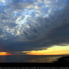 photo "Finland gulf after the storm"