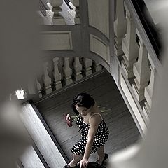 photo "Voyeur in the Staircase"