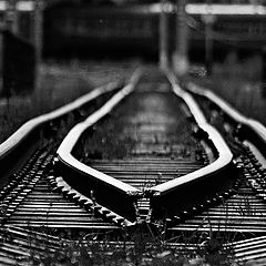 photo "geometry of railway tracks"