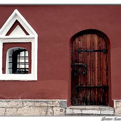 photo "Red-white geometry"