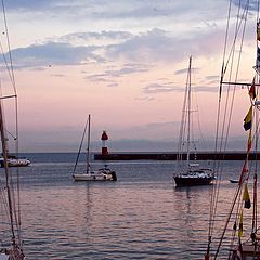 photo "Evening in port"
