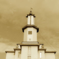 photo "Ivano-Frankivsk town hall. Stylization."