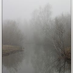 photo "Fog on the river"