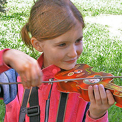 фото ""Маленький кузнечик на скрипочке играл...""