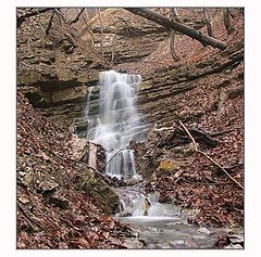 фото "Streams of mountain edge..."