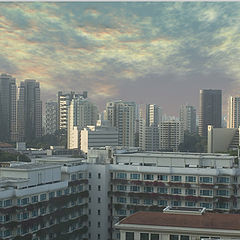 photo "View from Shangri-La Hotel window"