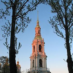 photo "Belfry of a cathedral of sacred Nikolay in Saint P"