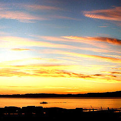 photo "Summer night of Trondheim"