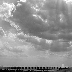 photo "Clouds over Steeplechase Pier."