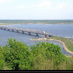фото "Мост через Волгу"