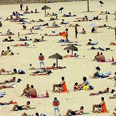 photo "Much more people on the beach"