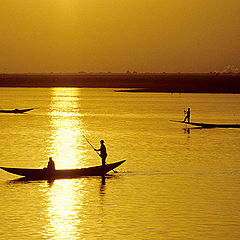 фото "Sunset on the river"