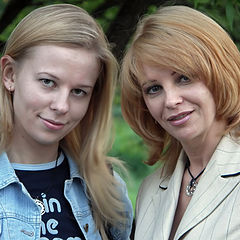 photo "I'm and my mother :o)"