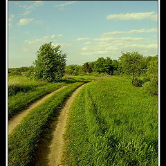 photo "" Rural roads "-1"