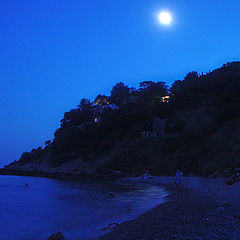 photo "Night swimming. Crimea. Foros. 2004"