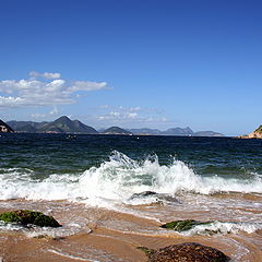 photo "Red Beach and Sugar Loaf"