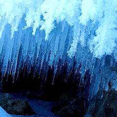 photo "The icy cave"